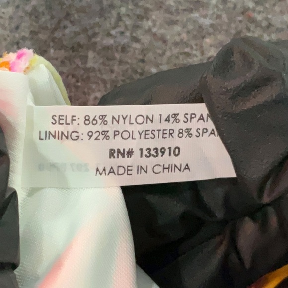 Show Me Your Mumu White Floral Ribbed Hipster Bikini Bottoms - Picture 4 of 4